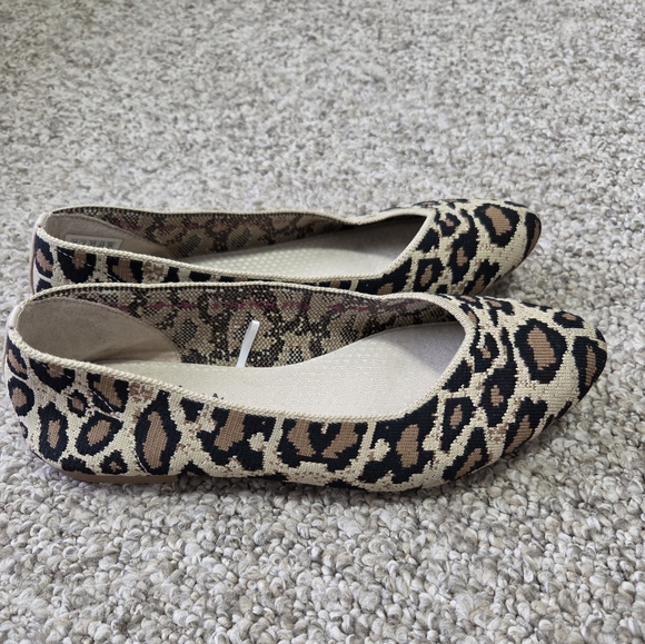 Sketchers Air Cooled Cleo Claw-Some Baklet Flats Cheetah‎ Animal Print Sz 7 - Picture 4 of 11